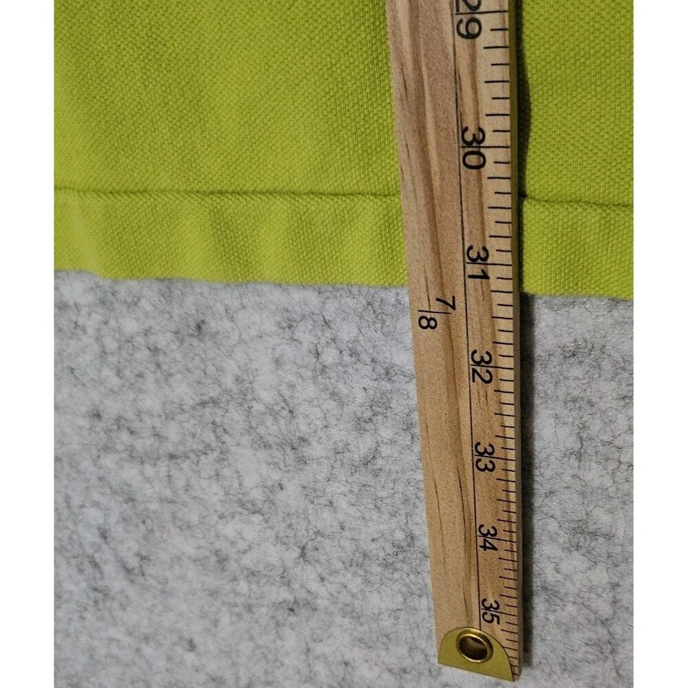 Polo Ralph Lauren Vtg Lime Green Preppy Golf Tennis Lg Vhtf